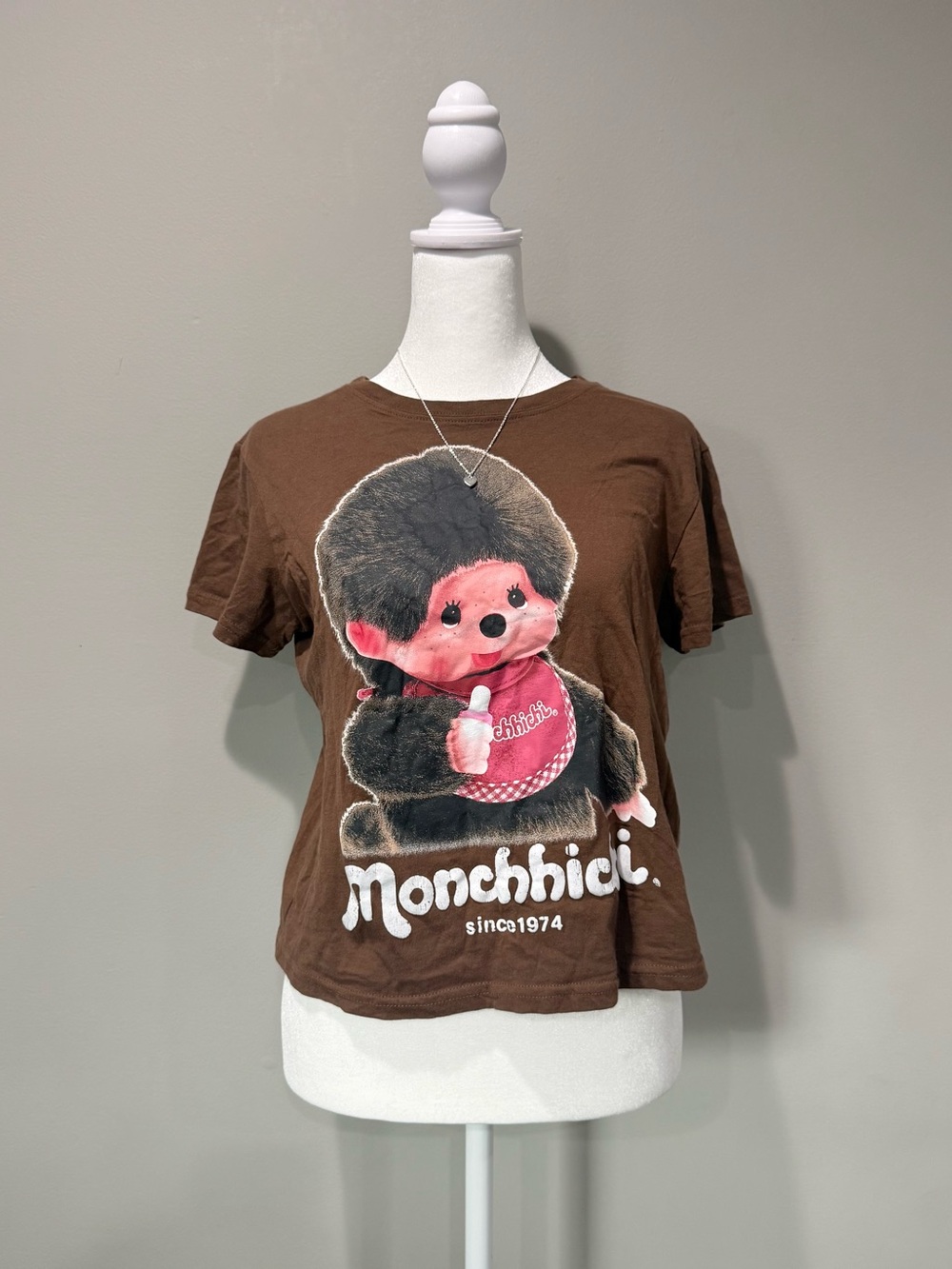 Monchhichi Brown Baby Tee